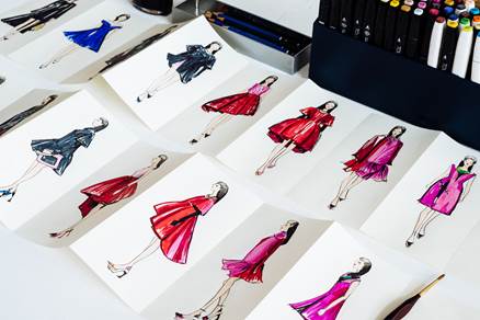 A/W 2014 Dior sketches