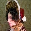 Early Victorian High Brimmed Bonnet ca. 1850