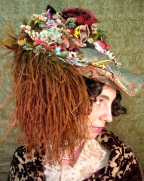 Late Victorian Pinchback Hat ca. 1898